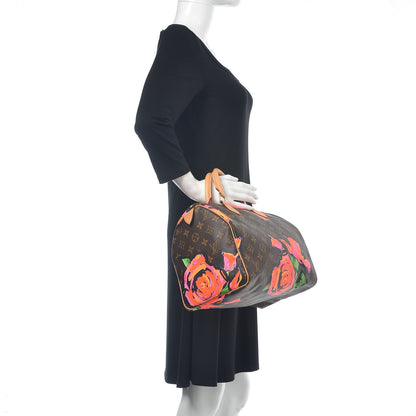 Louis Vuitton Monogram Roses Speedy 30 2 of 12