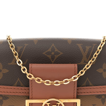 Louis Vuitton Reverse Monogram Dauphine Chain Wallet 7 of 9