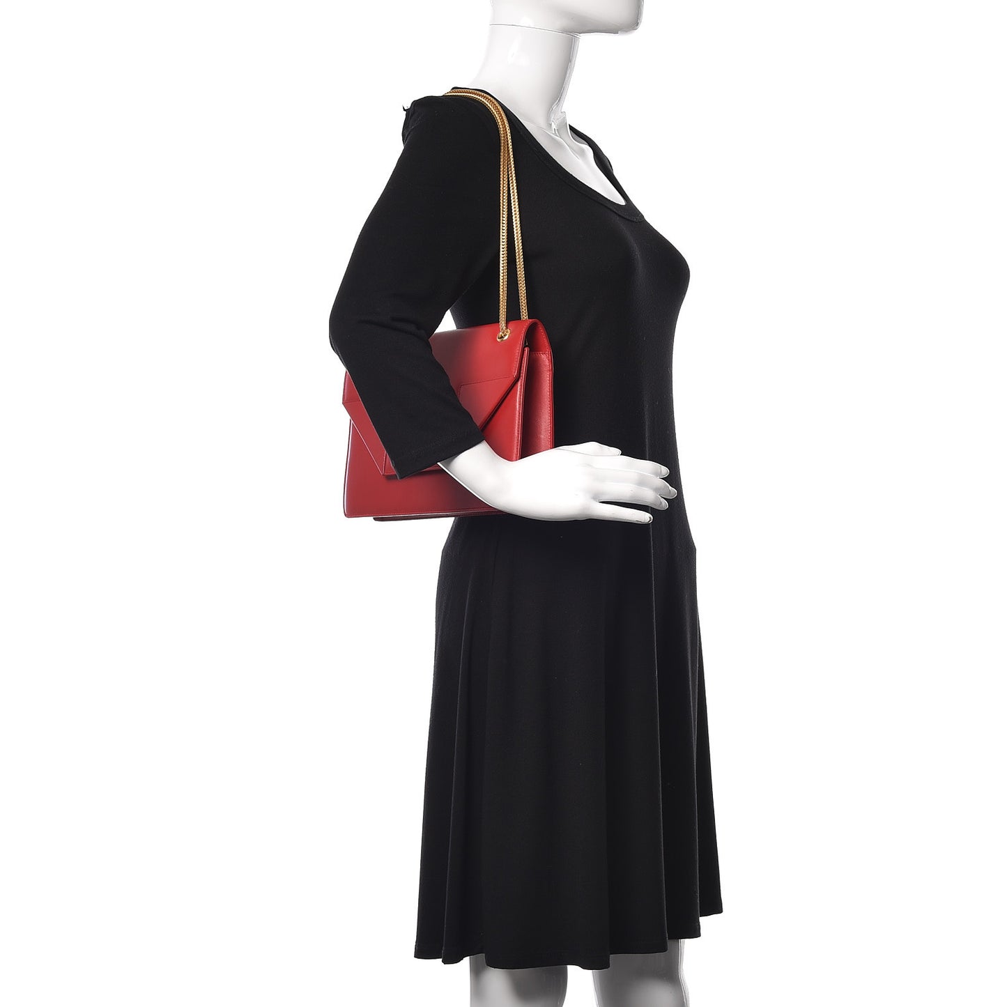 Calfskin Medium Classic Betty Red