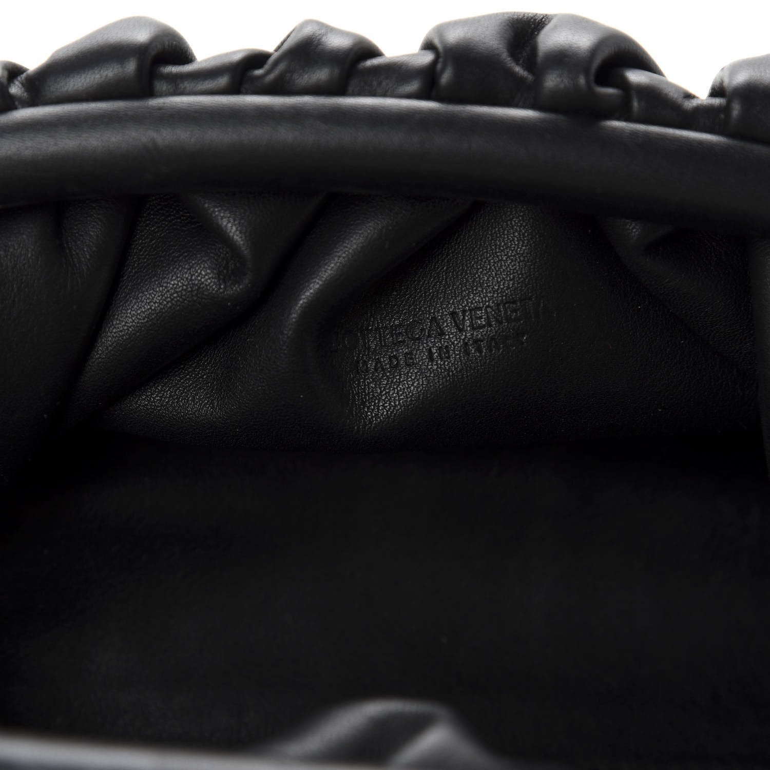 Bottega Veneta Butter Calfskin The Mini Pouch Black 8 of 9