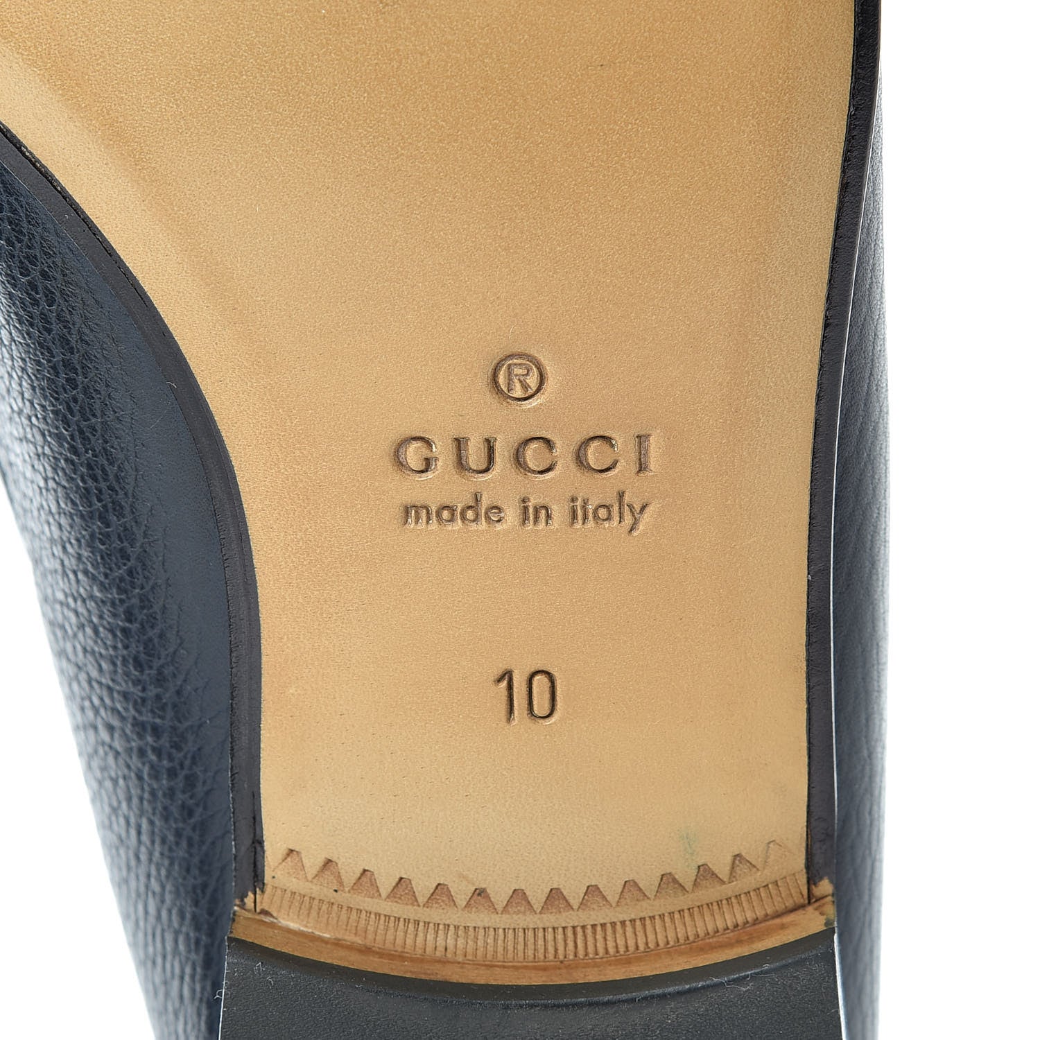 Gucci Road Calfskin Mens Horsebit Loafers 10 Blue 6 of 8