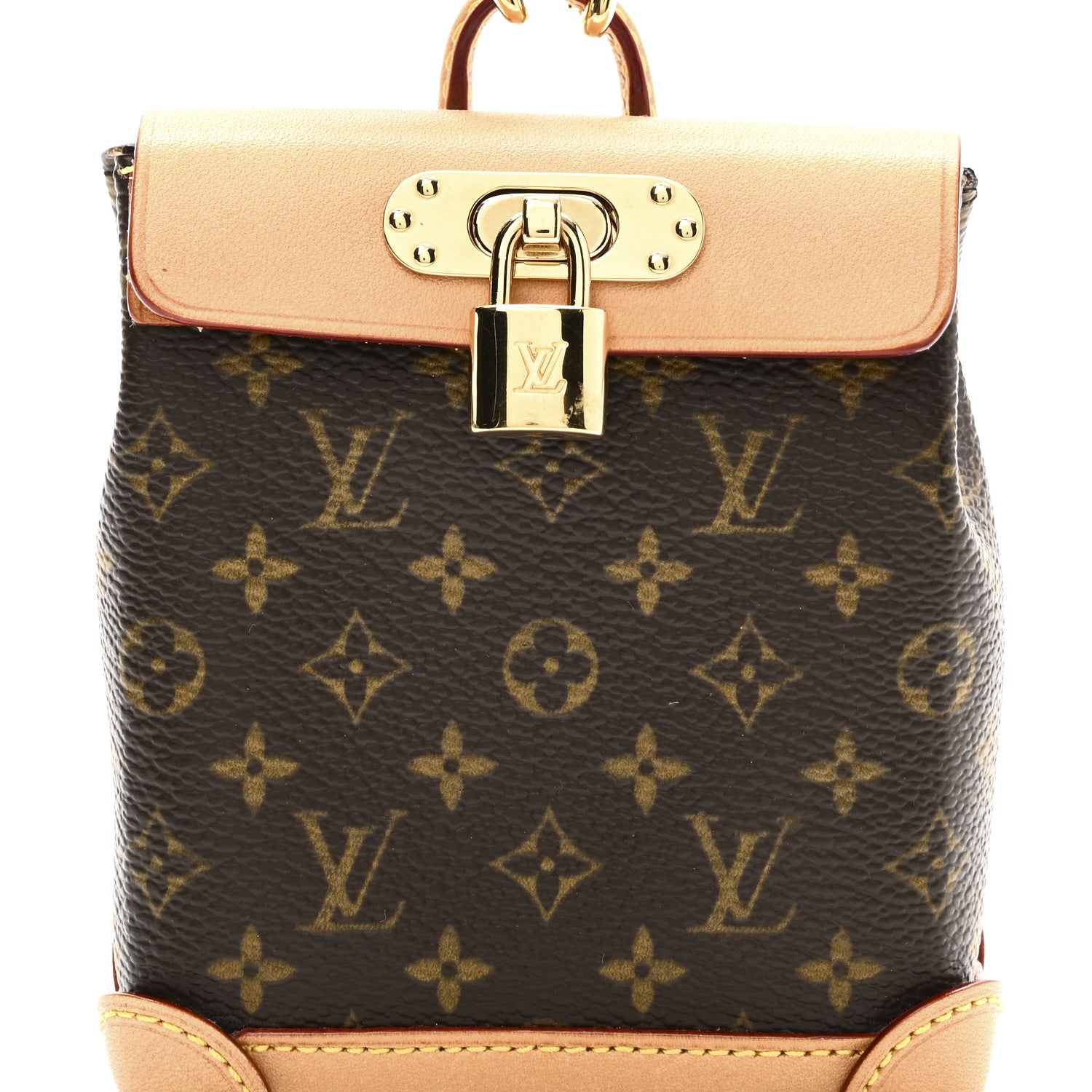 Louis Vuitton Monogram Mini Steamer Bag Charm 7 of 7