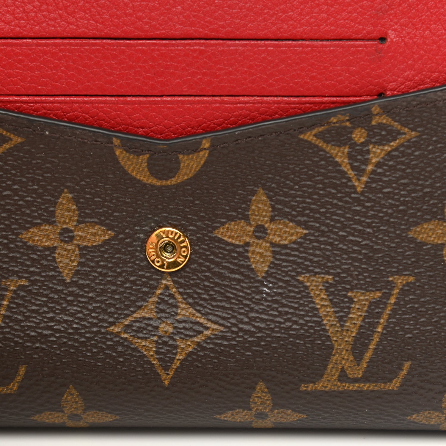 Louis Vuitton Monogram Pallas Compact Wallet Cherry 9 of 14
