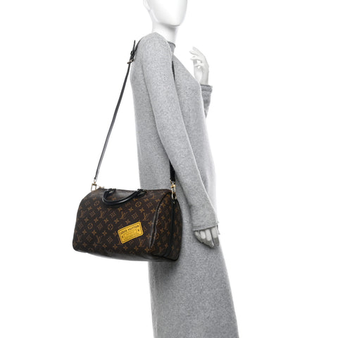 Monogram My World Tour Speedy Bandouliere 30 Black