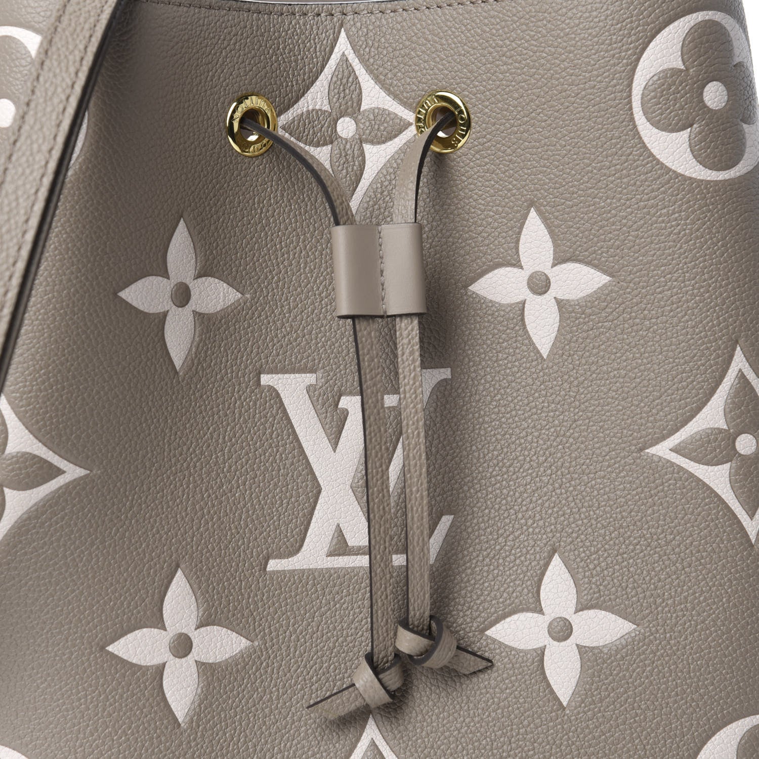Louis Vuitton Empreinte Monogram Giant Neonoe MM Tourterelle Creme 12 of 12
