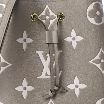 Louis Vuitton Empreinte Monogram Giant Neonoe MM Tourterelle Creme 12 of 12