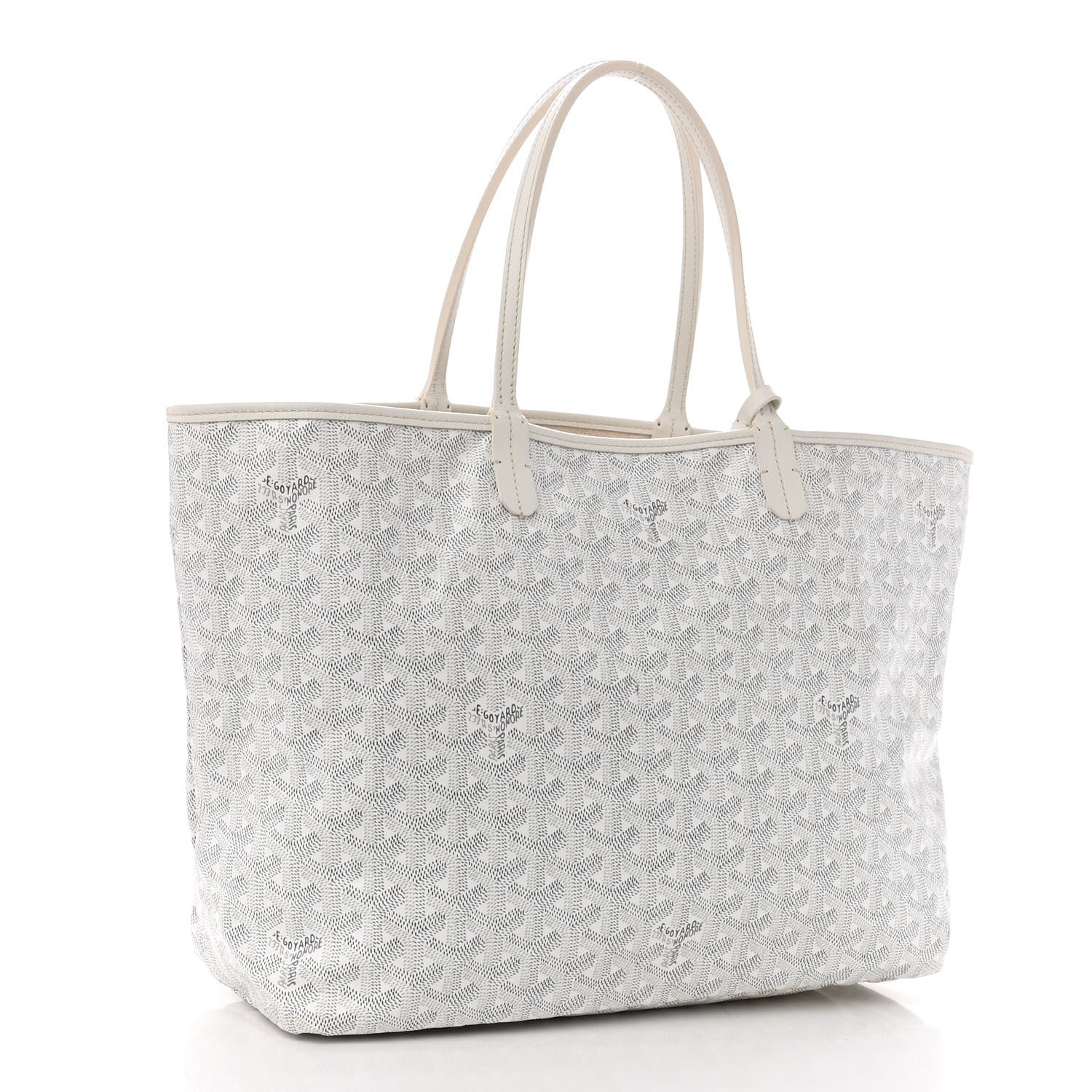 Goyard Goyardine Saint Louis PM White 4 of 11