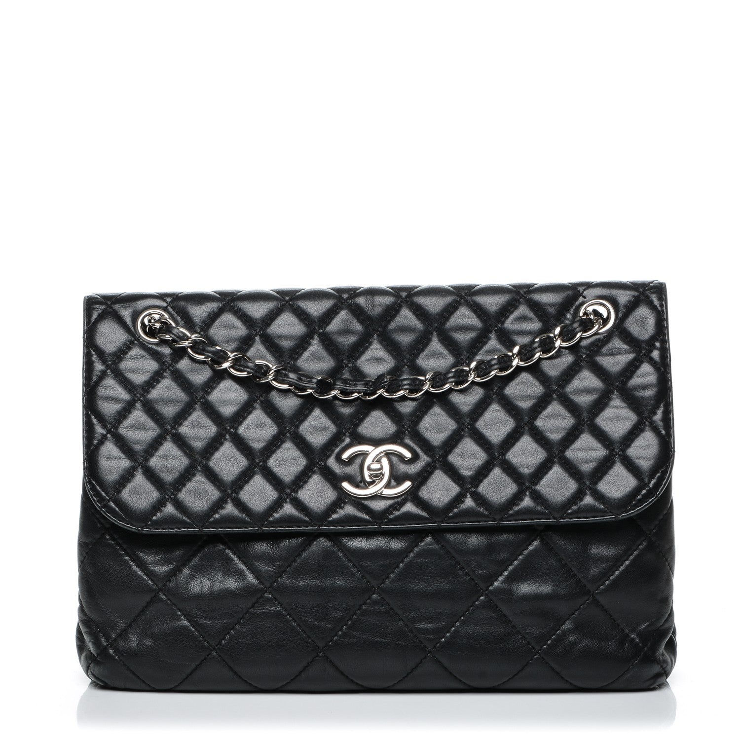Chanel Calfskin Quilted In The Business Flap Bag Black 1 of 7