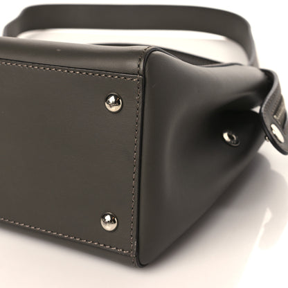 Fendi Vitello Baltico Dolce DotCom Satchel Carbone Menta 11 of 11