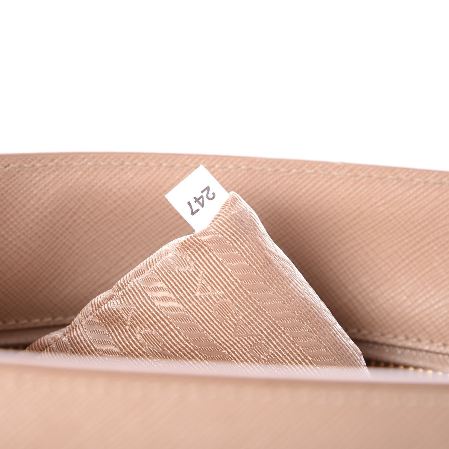 Prada Saffiano Lux Medium Tote Cammeo 8 of 8