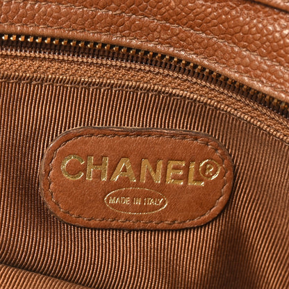 Chanel Caviar Shoulder Bag Brown 6 of 9