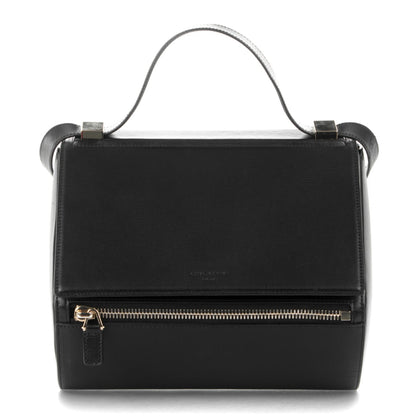 Givenchy Textured Calfskin Medium Pandora Box Crossbody Bag Black 1 of 8