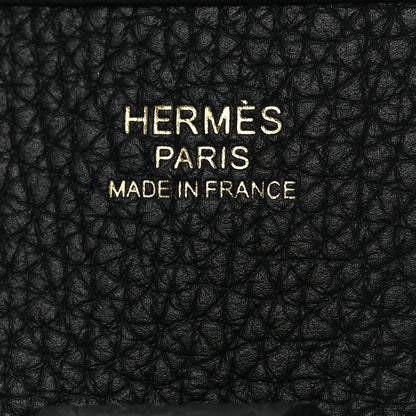 Hermes Taurillon Clemence Evelyne III PM Black 7 of 13