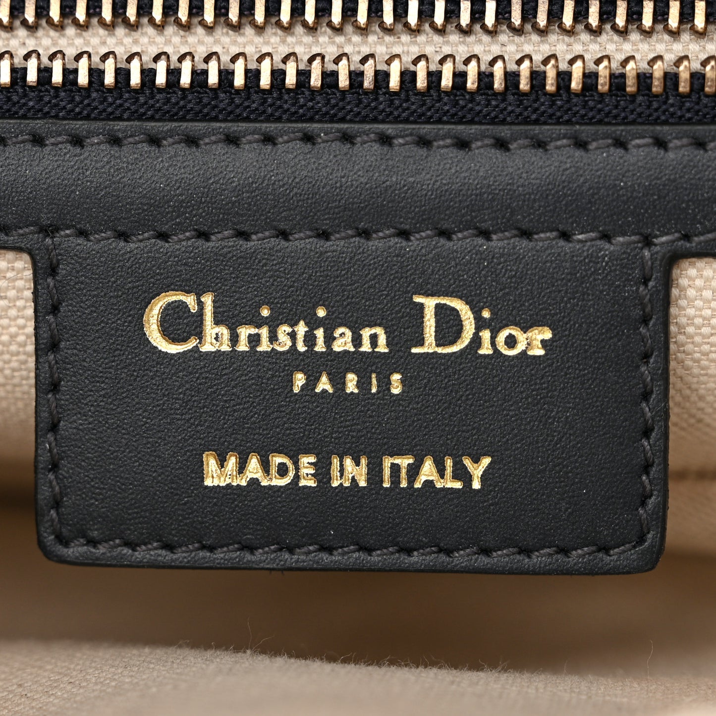 CHRISTIAN DIOR Oblique Saddle Bag With Strap Blue