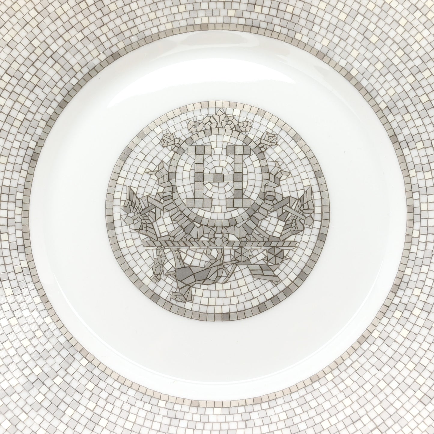 Porcelain Mosaique Au 24 Platine Breakfast Cup And Saucer Set Of 2