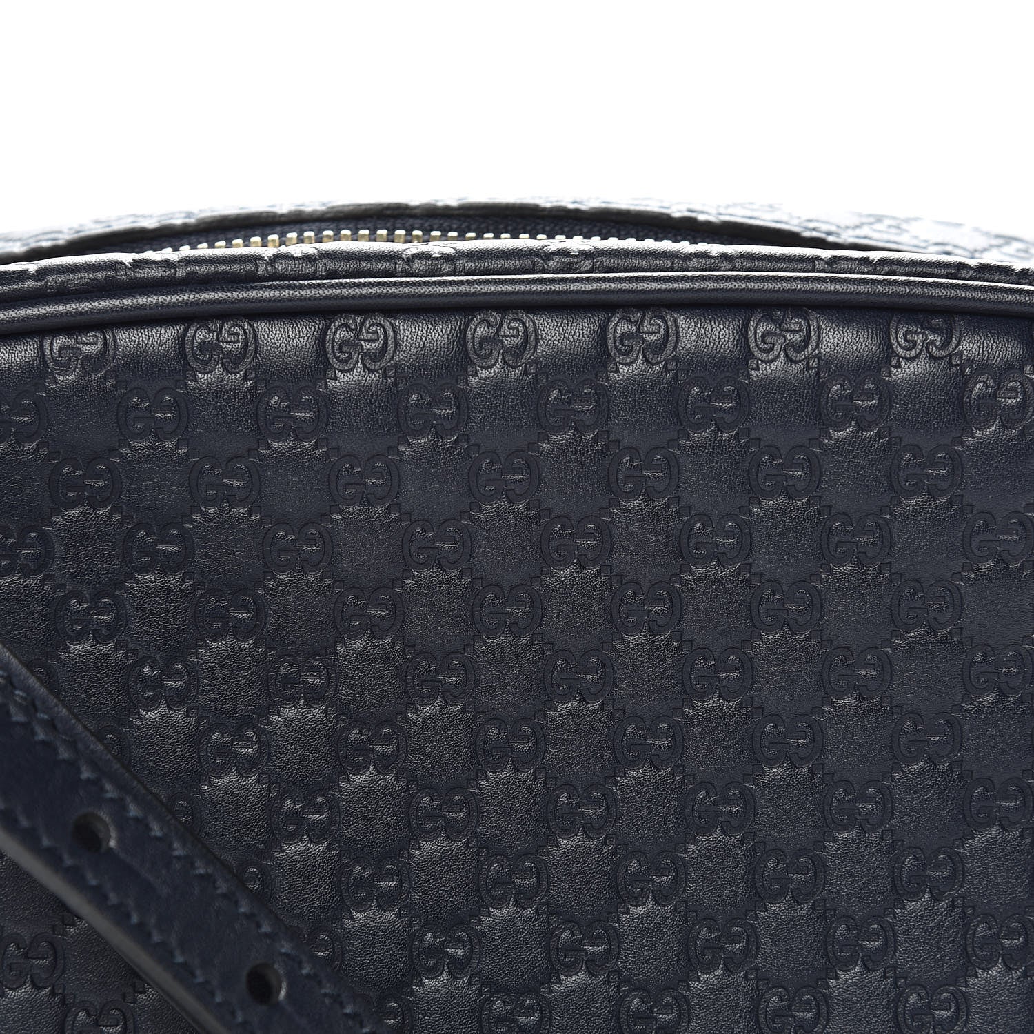 Gucci Soft Microguccissima Mini Bree Messenger Bag Blue 10 of 10