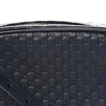 Gucci Soft Microguccissima Mini Bree Messenger Bag Blue 10 of 10
