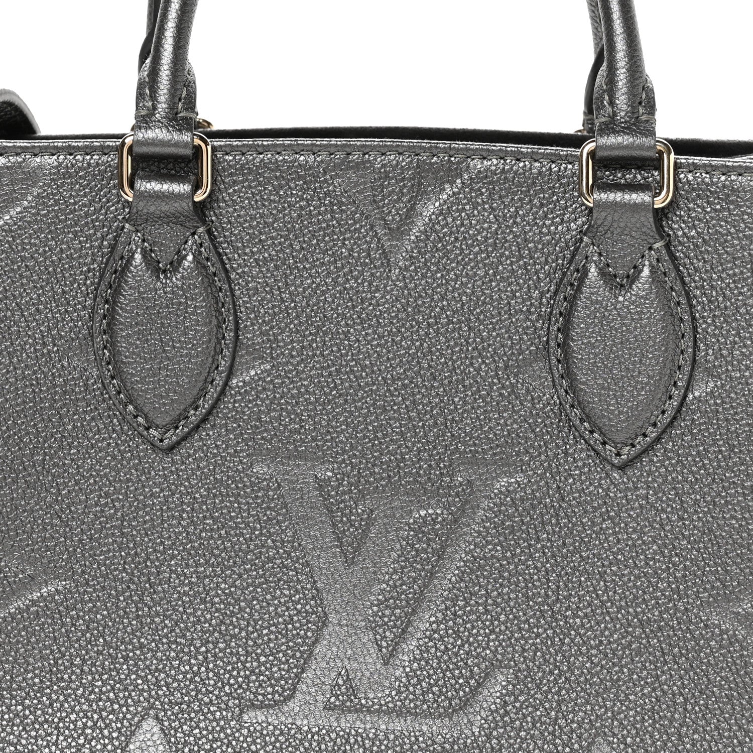 Louis Vuitton Empreinte Monogram Giant Onthego PM Gun Metal 7 of 10