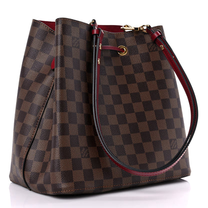 Louis Vuitton Damier Ebene Neonoe MM Cherry Berry 3 of 9