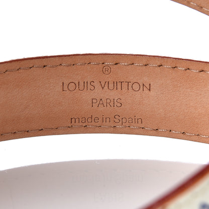 Louis Vuitton Monogram Multicolor Belt 80 32 White 6 of 9