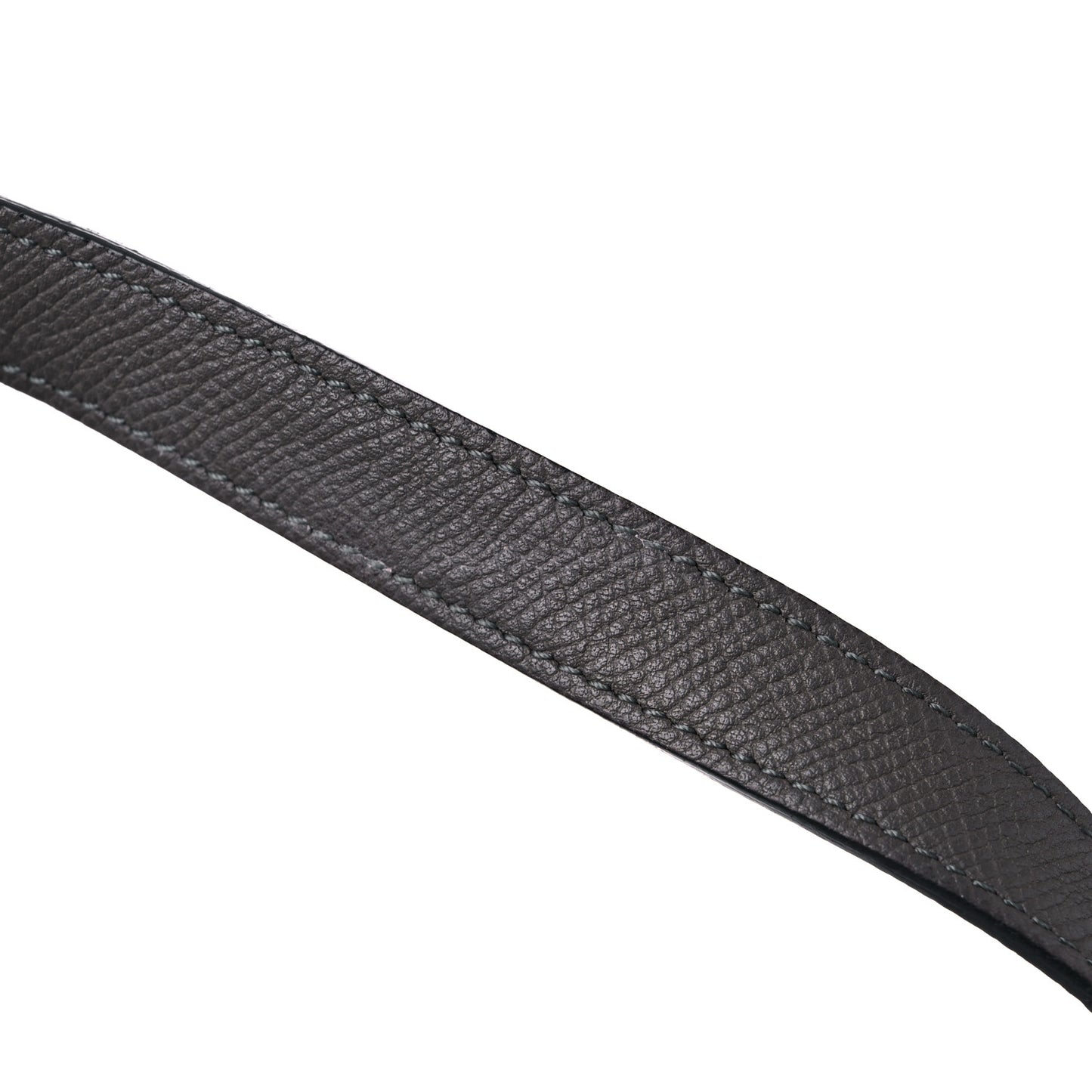 Baby Grained Calfskin Micro Belt Bag Grey