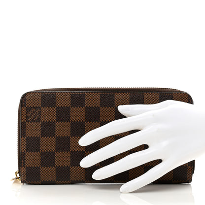 Louis Vuitton Damier Ebene Zippy Wallet 2 of 7