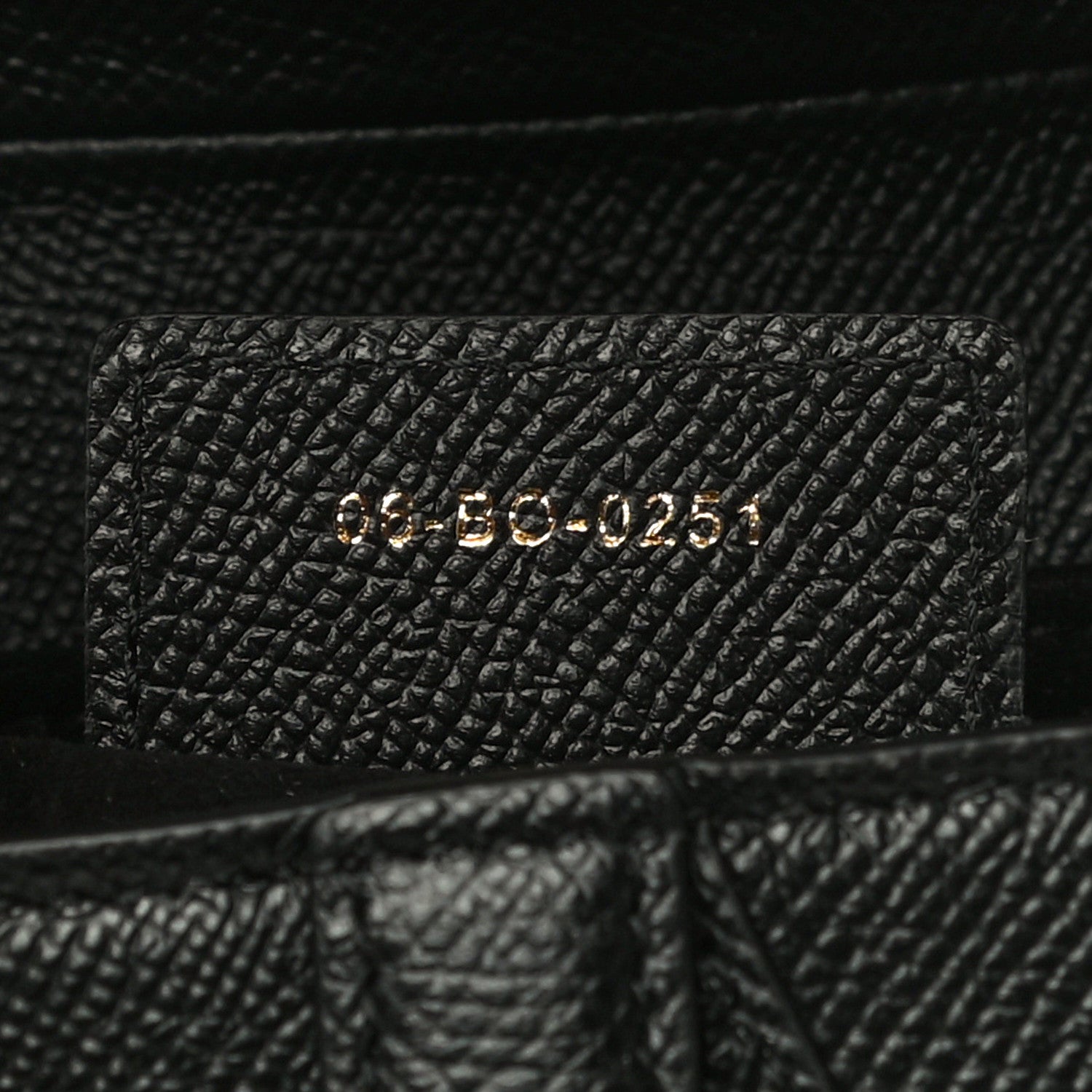 Christian Dior Grained Calfskin Saddle Bag Black 7 of 13