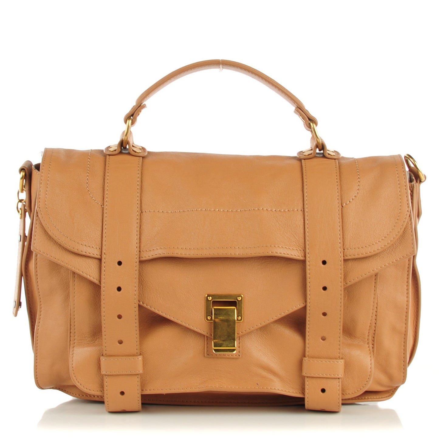 Lambskin Medium PS1 Satchel Sahara