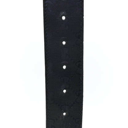 Gucci Guccissima Interlocking G Belt 95 38 Navy 5 of 7