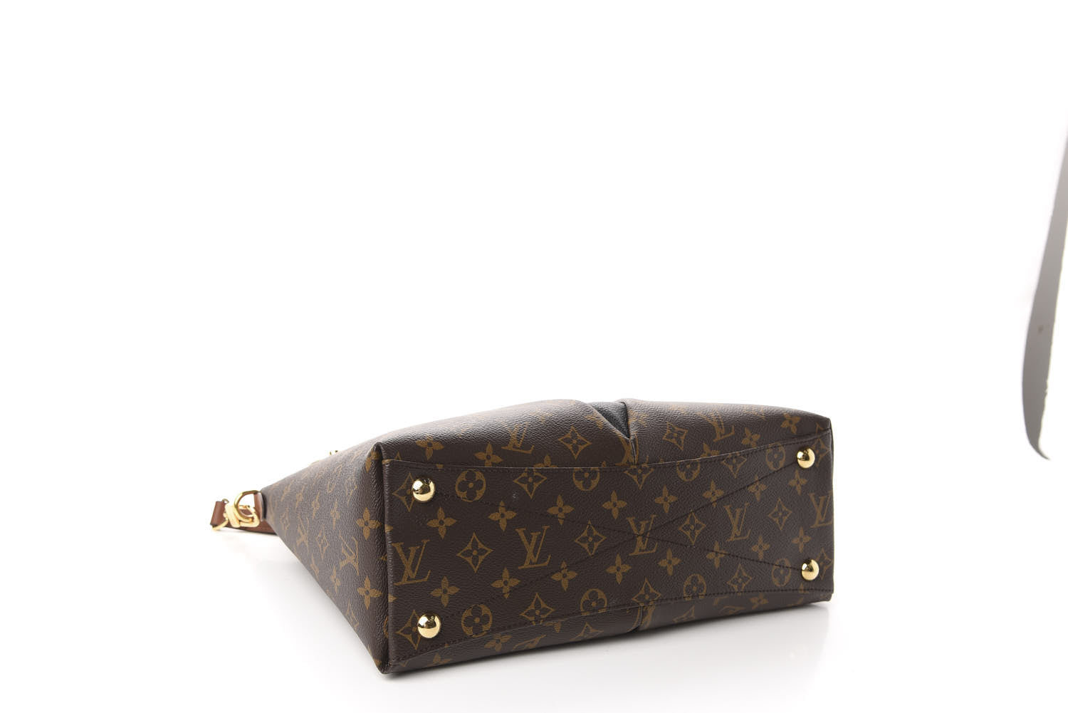 Louis Vuitton Monogram V Tote MM Black 4 of 10