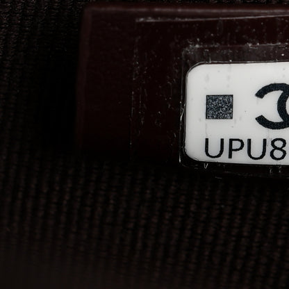 Chanel Caviar Quilted Top Handle Clutch With Chain Dark Brown 7 of 10