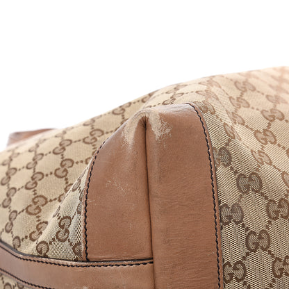 Gucci Monogram Large Craft Tote Light Brown 14 of 19