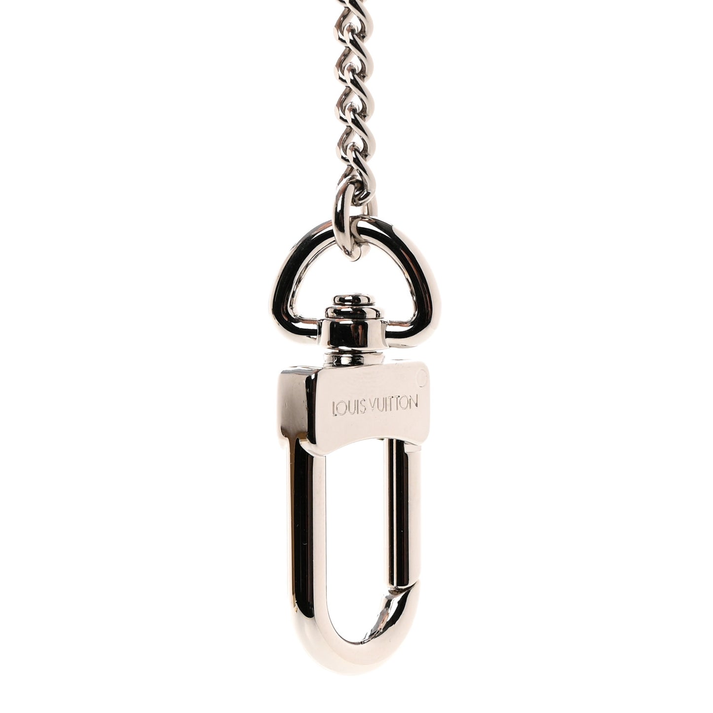 Pochette Extender Key Ring Chain Silver
