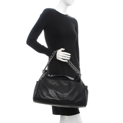 Chanel Lambskin Large Ultimate Soft Tote Black 2 of 7