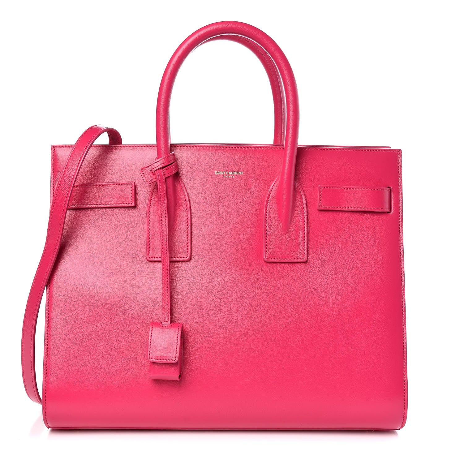 Saint Laurent Calfskin Small Sac De Jour Bubblegum 1 of 8