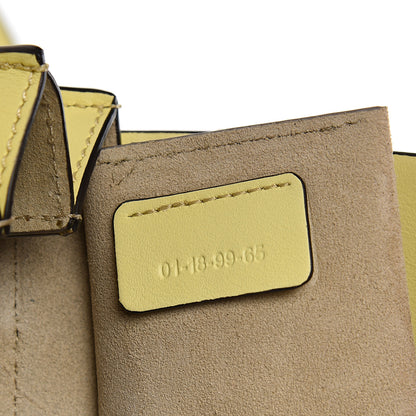 Chloe Suede Calfskin Mini Faye Bracelet Bag Lemonade 6 of 10