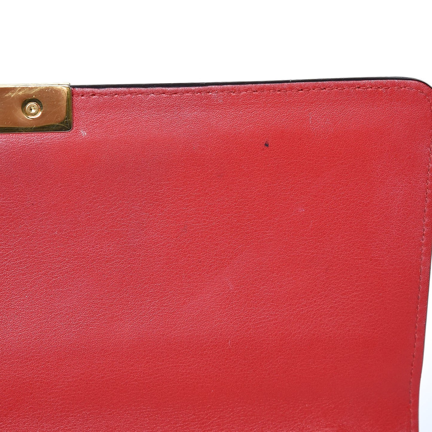 GG Supreme Monogram Calfskin Medium Padlock Shoulder Bag Beige Hibiscus Red New Rosette