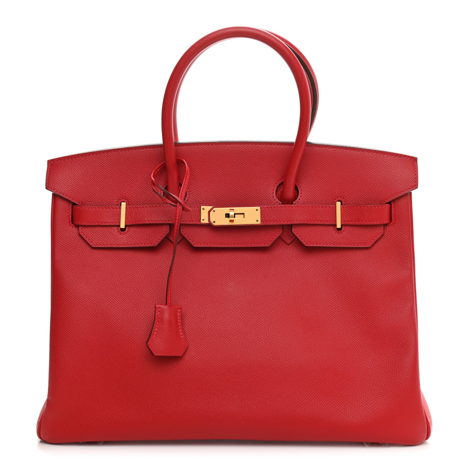 Hermes Epsom Birkin 35 Rouge Casaque 1 of 10