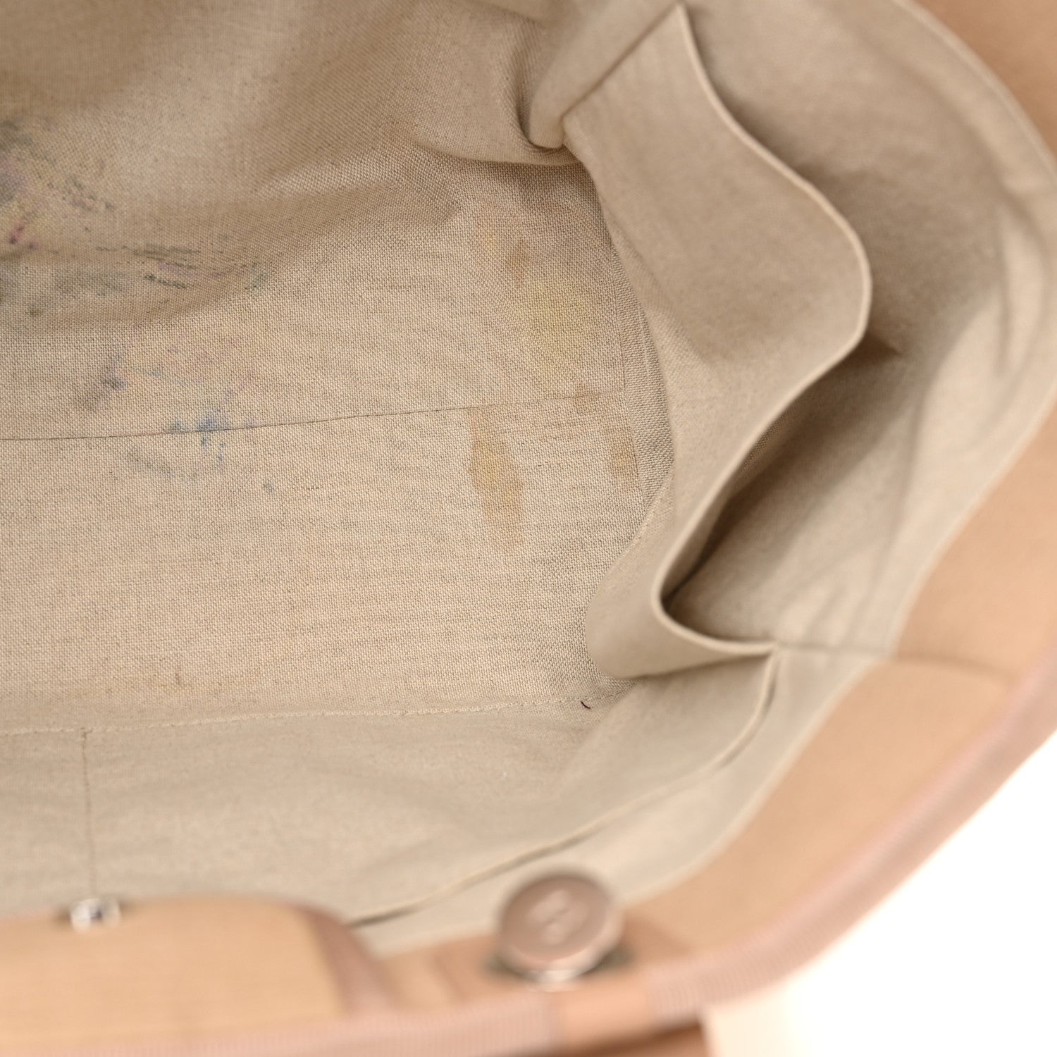 Chanel Mixed Fibers Medium Deauville Tote Beige 15 of 15