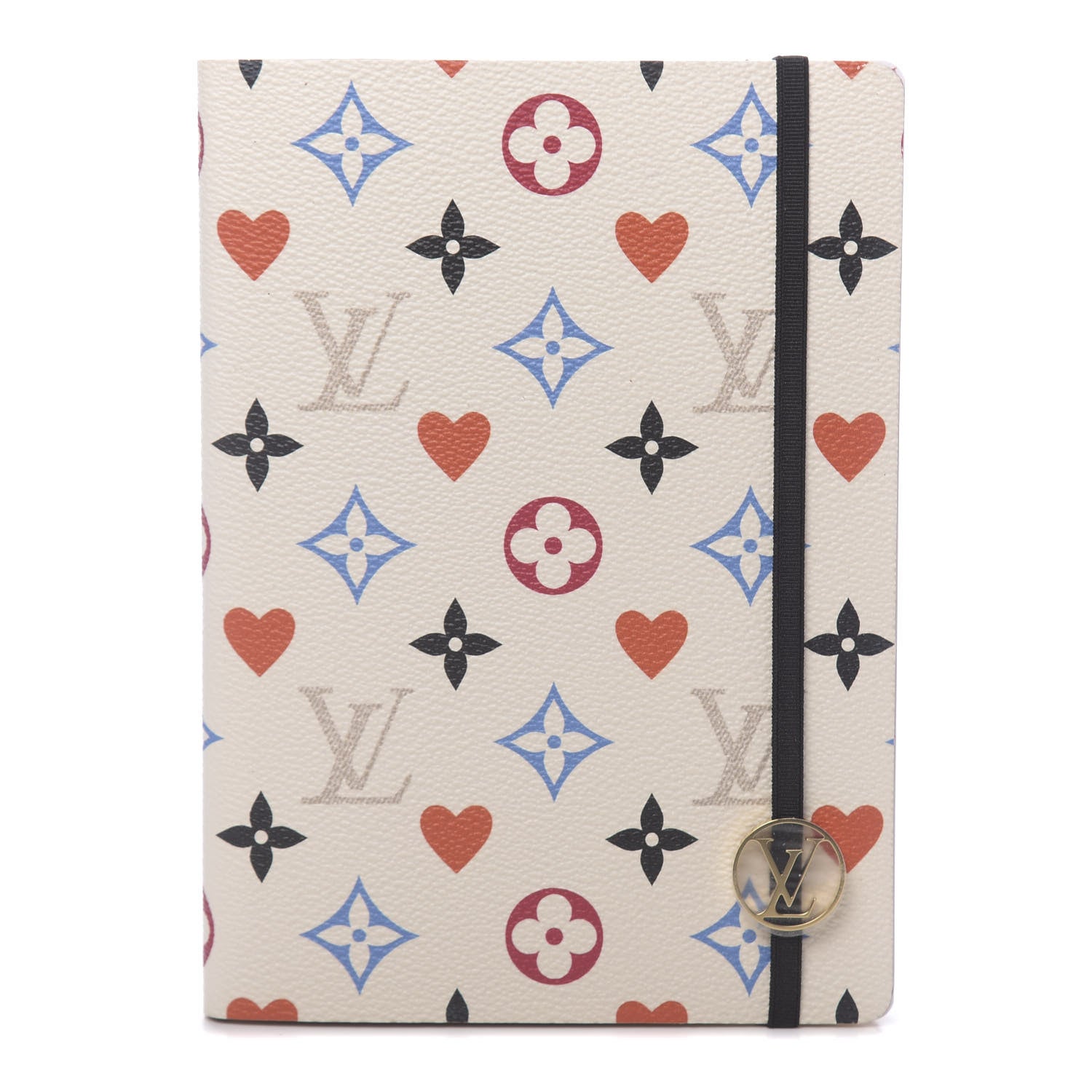Louis Vuitton Game On Clemence Notebook MM White 1 of 6
