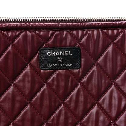 Chanel Nylon Quilted Laptop Case Black 6 of 12