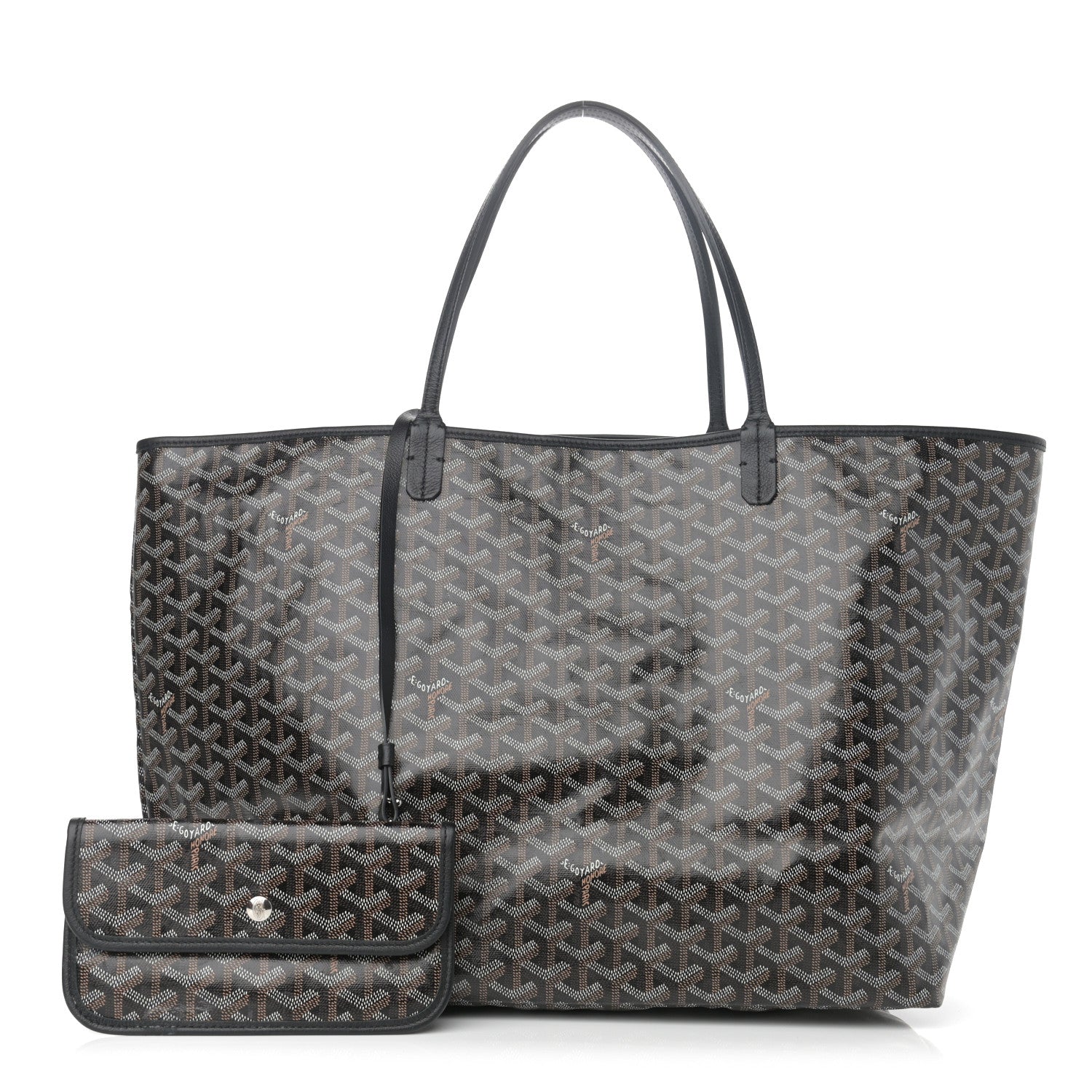 Goyard Goyardine Saint Louis GM Black 1 of 11
