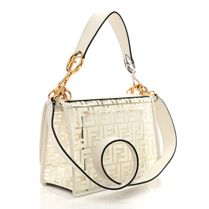 Fendi TPU FF Vitello Century F is Fendi Kan I Shoulder Bag White 3 of 10