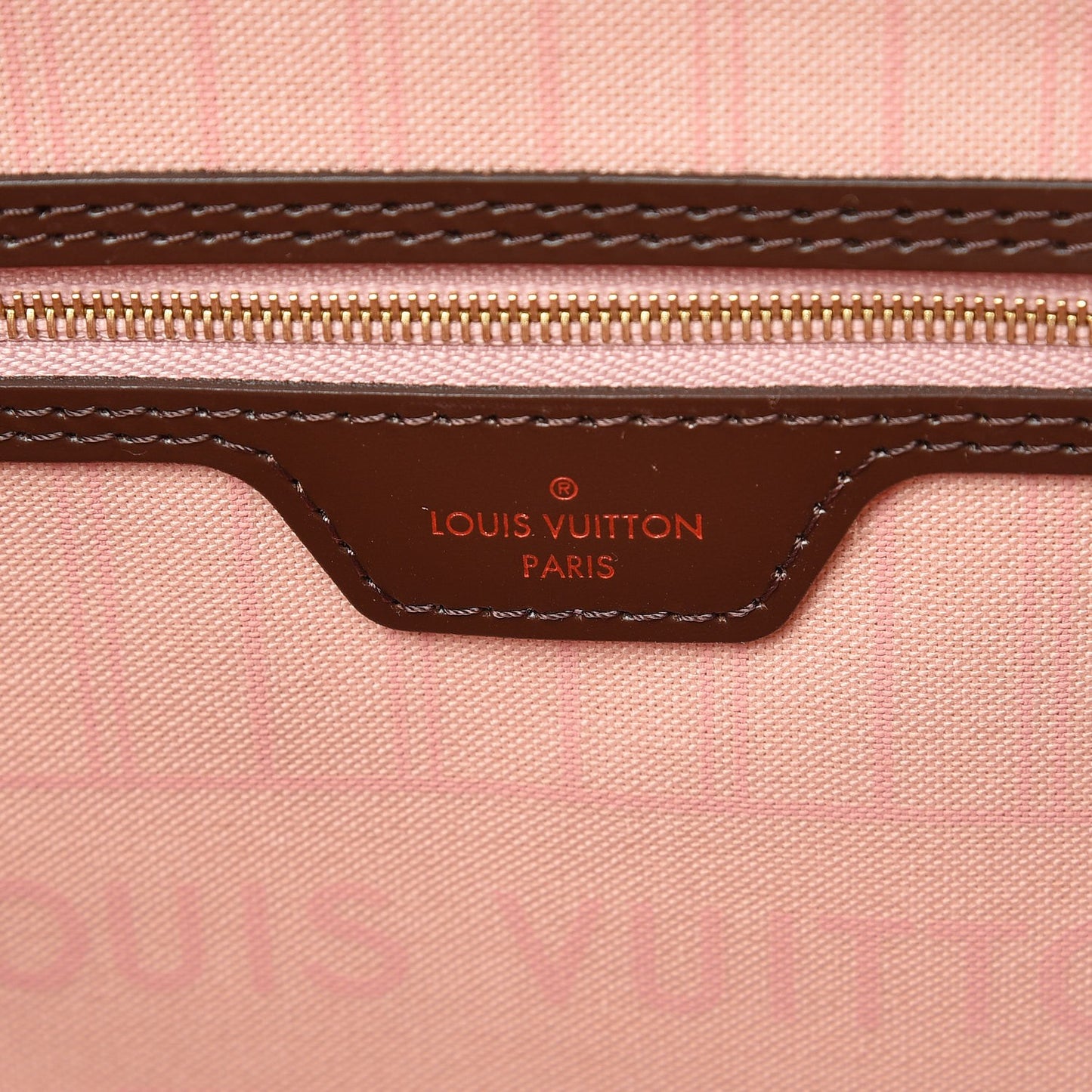 Damier Ebene Neo Neverfull MM Rose Ballerine