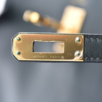 Hermes Swift Kelly Retourne 25 Vert Fonce 21 of 34