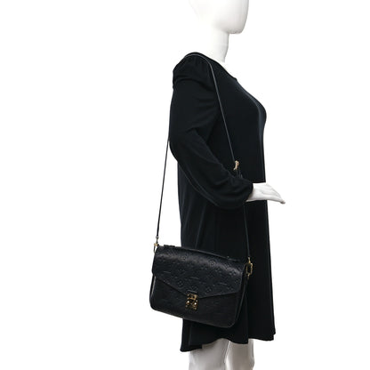 Louis Vuitton Empreinte Pochette Metis Black 2 of 11