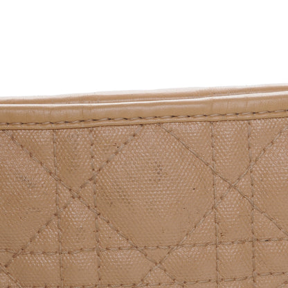 Christian Dior Coated Canvas Cannage Small Panarea Tote Beige 15 of 18