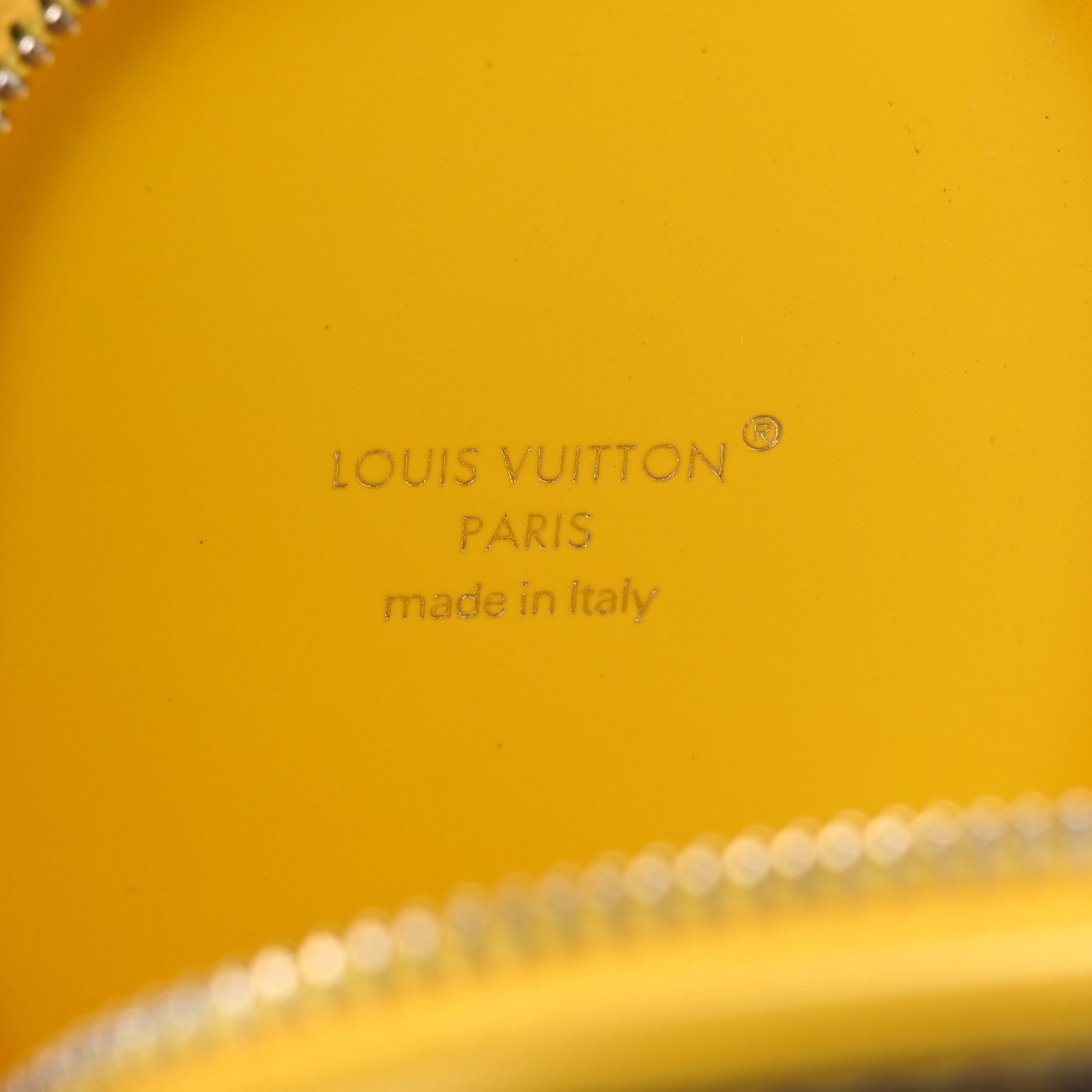Louis Vuitton Monogram Calfskin LV Turtle Pouch Bag Charm Brown 4 of 6