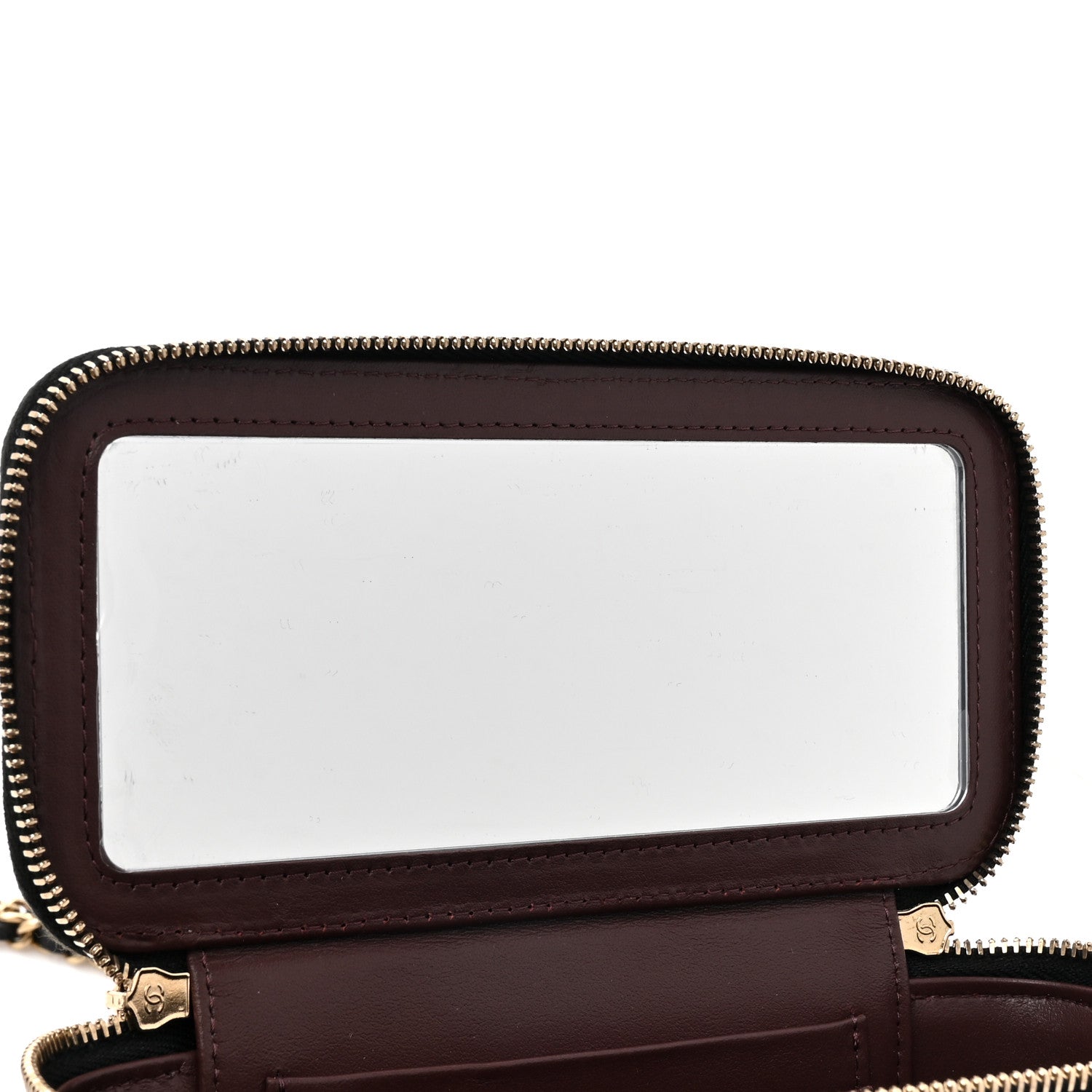 Chanel Caviar Quilted Small Vanity Case With Chain Black 8 of 13