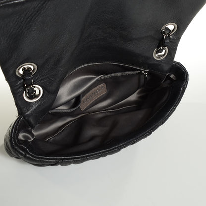 Chanel Calfskin Small Bubble Quilt Flap Bag Black 4 of 7